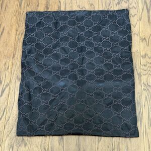 Gucci Brown Monogram Dust bag With Drawstring